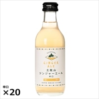 土佐山ジンジャーエール 辛口 M20本 〔200ml×20〕 ジンジャーエール 炭酸飲料