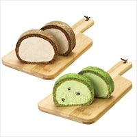 大山の香り ろ~るセット 〔抹茶ロールケーキ、ほうじ茶ロールケーキ各400g〕 ロールケーキ 洋菓子 ながた茶店