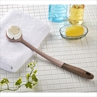 ボディケアブラシ 〔長さ40cm ブラシヘッド部径約6.5cm〕 ボディケア ブラシ 日本クリンテック 【沖縄・離島 お届け不可】