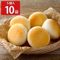 みんなの食卓 お米で作ったまあるいパン 〔5個入×10〕 グルテンフリー 冷凍パン
