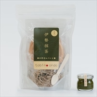 湯の花せんべいと伊勢抹茶みるく餡 3袋セット 〔(湯の花せんべい30g(2枚×3)、伊勢抹茶みるくコンフィチュール35g)×3〕 煎餅 和菓子 日の出屋製菓