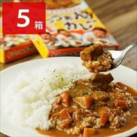 ごっつぁんカレー シーフード 中辛 5箱セット 〔180g×5〕 レトルトカレー