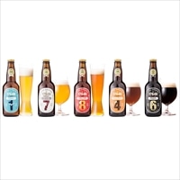 猪苗代地ビール 「17846」5本セット 〔ピルスナー・ヴァイツェン・ゴールデンエンジェル・ブラウンヴァイツェン・ラオホ各330ml〕 ビール【北海道・沖縄・離島 お届け不可】