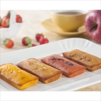 銀座千疋屋 銀座フルーツフィナンシェ 〔ストロベリー・アップル・パイナップル・マロン×各3〕 フィナンシェ 洋菓子【沖縄・離島 お届け不可】