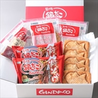 築地銀だこ バラエティーギフトセット 〔もちチーズお好み焼200g×3、ソース2種、焼そば250g×2、クロワッサンたい焼85g×5〕 惣菜【沖縄県・離島 配送不可】