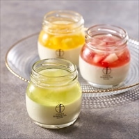 銀座千疋屋 銀座フルーツ杏仁 詰合せ6個 〔マンゴー・メロン・ストロベリー 各2〕 杏仁豆腐 スイーツ【沖縄県・離島 配送不可】