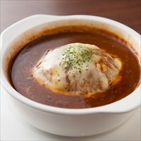 大阪 洋食Revo 名物黒バーグR煮込み 4個 〔200g×4〕 ハンバーグ【北海道・沖縄・離島 お届け不可】