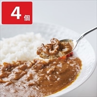 大阪 洋食Revo じっくり煮込んだ和牛すじカレー 4個 〔200g×4〕 レトルトカレー【北海道・沖縄・離島 お届け不可】