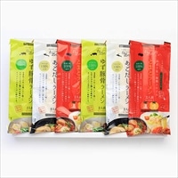 ゆず豚骨・あごだし・とまとラーメンセット 〔ゆず豚骨(めん×2、スープ×2)×2、あごだし(めん×2、スープ×2)×2、とまと(めん×2、スープ×2)×2〕