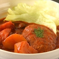 北海道 トマトソース ハンバーグシチュー〔300g×4個〕 肉惣菜