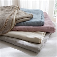 6重ガーゼブランケット 〔幅約70cm×長さ100cm〕 ブランケット