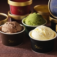 FABULOUSアイス 〔クリームチーズ・いちご・とうきび・チョコレート・バニラ・抹茶各90ml×各2〕 アイス 洋菓子