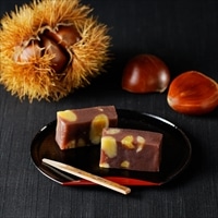 美濃屋 栗蒸し羊羹 ギフト〔約250g×2〕羊羹 栗 和菓子