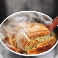 穴子釜めしの素 〔(穴子(タレ含む)70g、釜めしの素400g)×2〕 炊き込みご飯の素