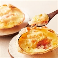 かにたっぷりかに甲羅グラタン 〔3個入×2〕 惣菜