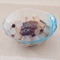 川越小町 あんみつ 袋入 〔(本体130g、粒あん25g、黒糖みつ25g)×10〕 和菓子