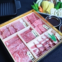 鹿児島県産黒毛和牛・黒豚 焼肉用 5種詰合せ おもてなし御膳 〔鹿児島黒毛和牛希少部位ほか〕 牛肉
