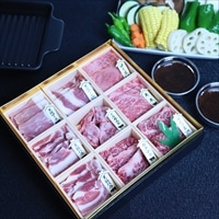 鹿児島県産黒毛和牛・黒豚 焼肉用 7種詰合せ 贅沢おもてなし御膳 〔黒毛和牛希少部位ほか〕 牛肉