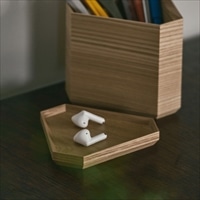 高橋工芸 福井 TSUM 三角 皿 〔幅12×奥行10.4×高さ1.5cm〕 木皿