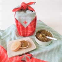 純栗もなか 手作りセット 〔栗あん250g×1、もなか皮6枚×2、風呂敷×1〕 最中 和菓子【北海道・沖縄県・離島 配送不可】