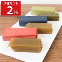 ようかん 純栗ごのみ 〔(栗43g・栗塩43g・栗抹茶43g)×2〕 羊羹 和菓子