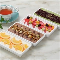 美・ジェラートギフト 〔バニラオレンジ500ml・チョコ贅沢ナッツ500ml・苺mixフルーツ500ml・抹茶大納言500ml〕 アイス【北海道・沖縄県・離島 配送不可】