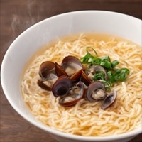 小川原湖のしじみラーメン 〔(めん120g×4、レトルトしじみ20g×4、スープ30g×4)×2〕