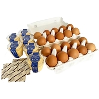 菜の花たまご 赤玉 舞プリン セット 〔海と山に育まれた卵（M～Lサイズ10個入）×2、舞プリン×6)〕 鶏卵 プリン