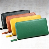 豊岡工房 牛革コインが分けられる長財布 〔縦10×横19.5×マチ2cm〕 ウォレット