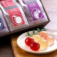 フルーツゼリー ジュエル 3種セット 〔アップル8個入×2・カシス8個入×2・巨峰8個入×2〕 ゼリー 洋菓子