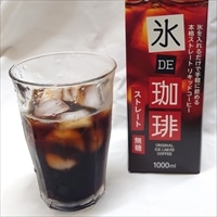 いづみや珈琲 氷DE珈琲リキッドコーヒー無糖 〔1000ml×6〕 アイスコーヒー【北海道・東北・沖縄県・離島 配送不可】