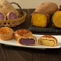 安納芋・紫芋パイ 詰め合わせ 〔安納芋巴維・紫芋巴維 各36g×5〕 和菓子