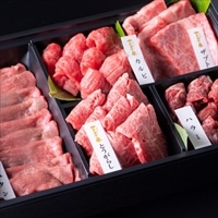 お気軽焼肉セット 鳥取和牛入り 〔塩タン160g、ハラミ110g、カルビ110g、希少部位110g×2〕 牛肉