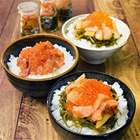 北海道 海恋人ほっかい瓶 ぼたんえび入 〔ほたて・チェリーサーモン・うに・たらば蟹・ぼたんえび・石狩漬け〕 魚介類