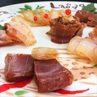 佐渡のごっつお 天然お魚の生ハム 〔まぐろ・まだい・ひらめ 各12g×2〕 魚介類