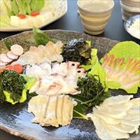 佐渡 天然黒鮑入り 冷しゃぶ 金とき米 セット 〔冷しゃぶ具材7種、金とき米2合、特製ポン酢100ml、出汁とり用昆布1切〕 鍋セット