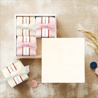 新潟県産コシヒカリ 木箱入 赤包み 〔300g(2合)×4〕 米