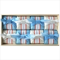 新潟県産コシヒカリ 木箱入 青包み 〔300g(2合)×8〕 米