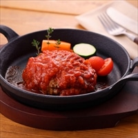 牛たんハンバーグ トマトソース 〔200g(固形量140g)×6〕 ハンバーグ 惣菜