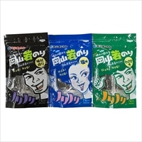 岡山若のり 味付のり 〔味付のり 7袋詰(8切5枚)・塩のり 7袋詰(8切5枚)・わさびのり 7袋詰(8切5枚)〕 海苔