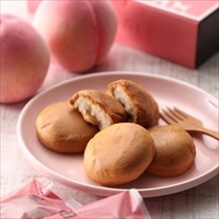 岡山 ル・フォワイエ もっち桃 洋風まんじゅう 〔(42g×10)×2〕 洋菓子