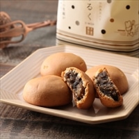 岡山 ル・フォワイエ 笑みるく 洋風まんじゅう 〔34g×15〕 洋菓子