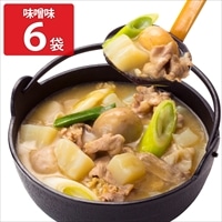 まるい食品 山形の芋煮 味噌味 〔320g×6〕 惣菜 いも煮