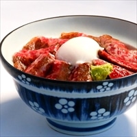 阿蘇 あか牛丼 ローストビーフ 〔(ローストビーフ80g、さしみ醤油6.4g)×2〕 惣菜【北海道・沖縄県・離島 配送不可】