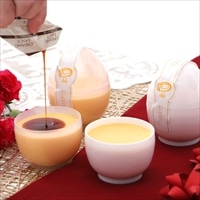 たまご専門店 うぶこっこ家 あっぱれたまご プリン 〔なめらかプリン110g×3、たまごプリン110g×3、カラメルソース5g×6〕 洋菓子