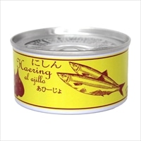 北海道産 にしんアヒージョ缶 〔180g×12〕 ニシン 缶詰