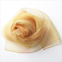 齋榮織物 妖精の羽 塩縮 オーガンジーストール 化粧箱入 〔妖精の羽塩縮オーガンジーストール〕 ファッション小物【九州・沖縄県・離島 配送不可】