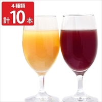 岡山 丸絞り果汁フルーツドリンク 〔白桃(加糖)×4、ピオーネ×2、マスカット×2、レモン×2 各100ml〕 ジュース