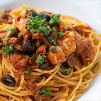 みやぎパスタ紀行 石巻産 金華さばのプッタネスカ 〔150g×2〕 パスタソース