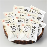 安藤醸造 ぬれおかき しろだし味 しょっつる入り 〔50g×10〕 おかき